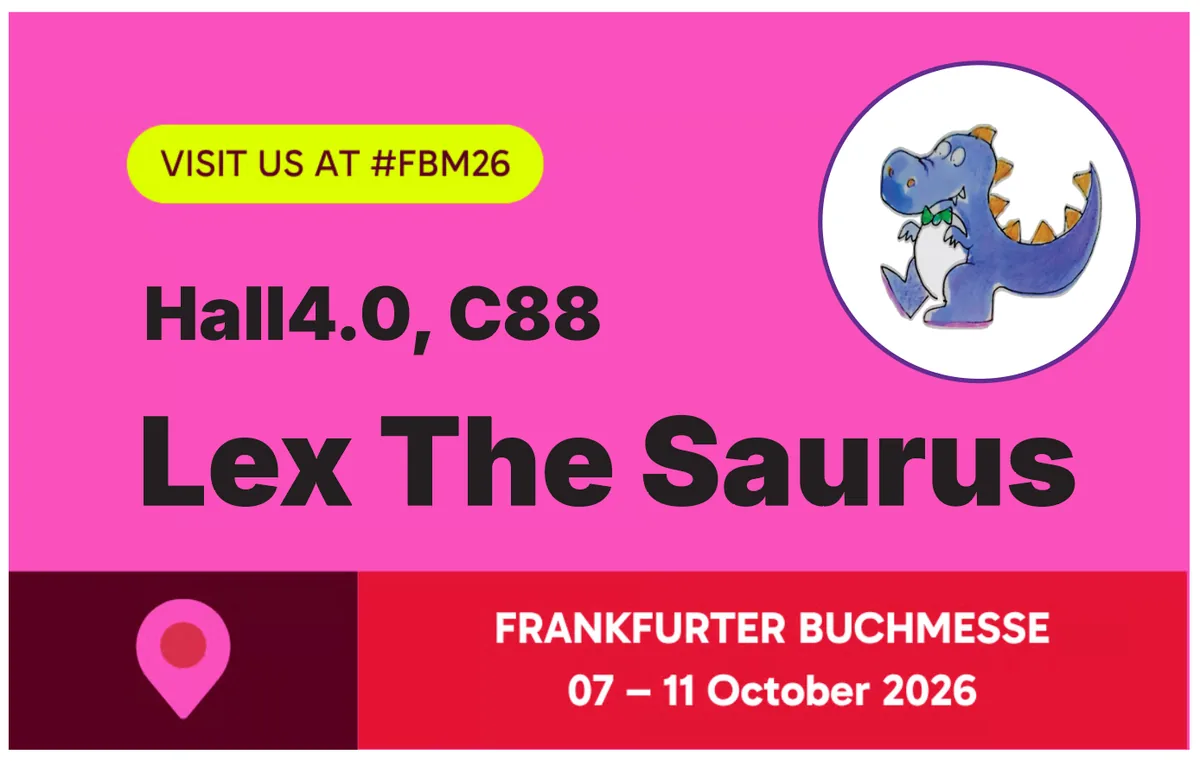 Lex The Saurus at Frankfurt Buchmesse